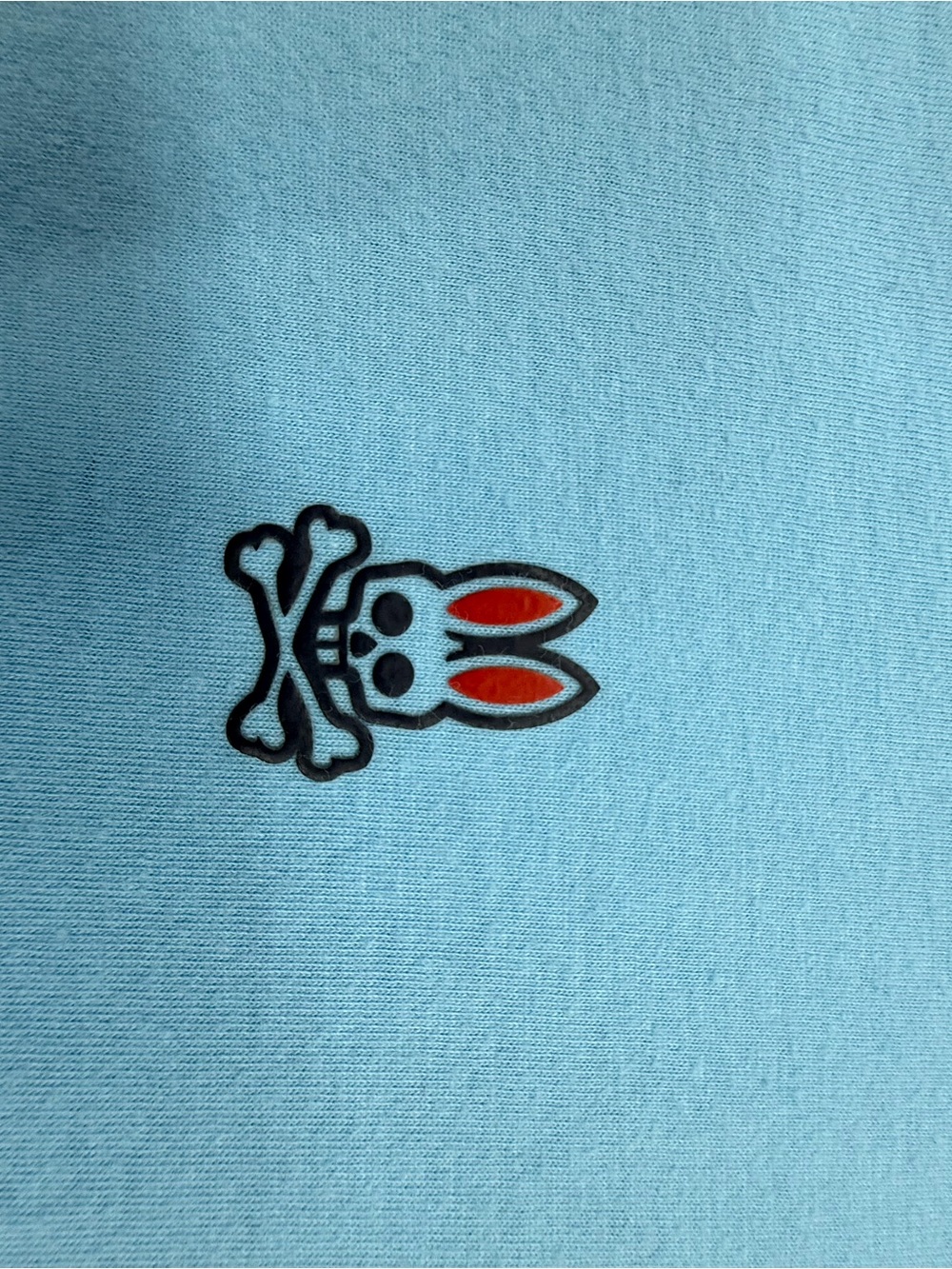 Psycho Bunny t-shirts. 2 Men's Light Blue and Gray - Picture 2 of 8